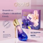 Deold High Heel Perfume for Women, 30ml Wooden Floral Scent Eau de Parfum