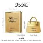 Deold Fashion Shopping Perfume 50ml | Luxury Golden Handbag Bottle EDT for Women, Woody Floral Scent for Daily & Glam Nights - Image 2