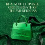 Deold Crystal Lady Perfume 50ml - Women's Floral EDT, Green Handbag-Shaped Bottle