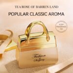 Deold Fashion Shopping Perfume 50ml | Luxury Golden Handbag Bottle EDT for Women, Woody Floral Scent for Daily & Glam Nights