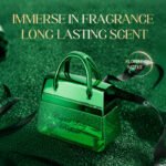Deold Crystal Lady Perfume 50ml - Women's Floral EDT, Green Handbag-Shaped Bottle - Image 4