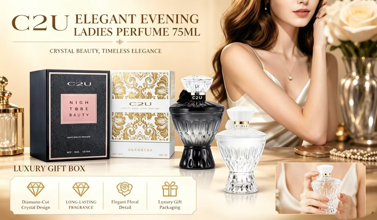 Crystal Cut Perfume for Women — Crystal Angel & Night to Beauty Collection