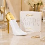 Deold Serene Oasis White Stiletto Heel Floral Perfume - Image 6